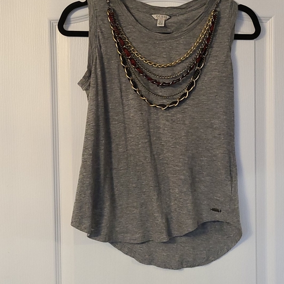 Guess tank with chains - Picture 2 of 2